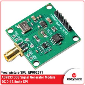 AD9833 DDS Signal Generator Module 0-12.5MHz SPI - Programmable Waveform